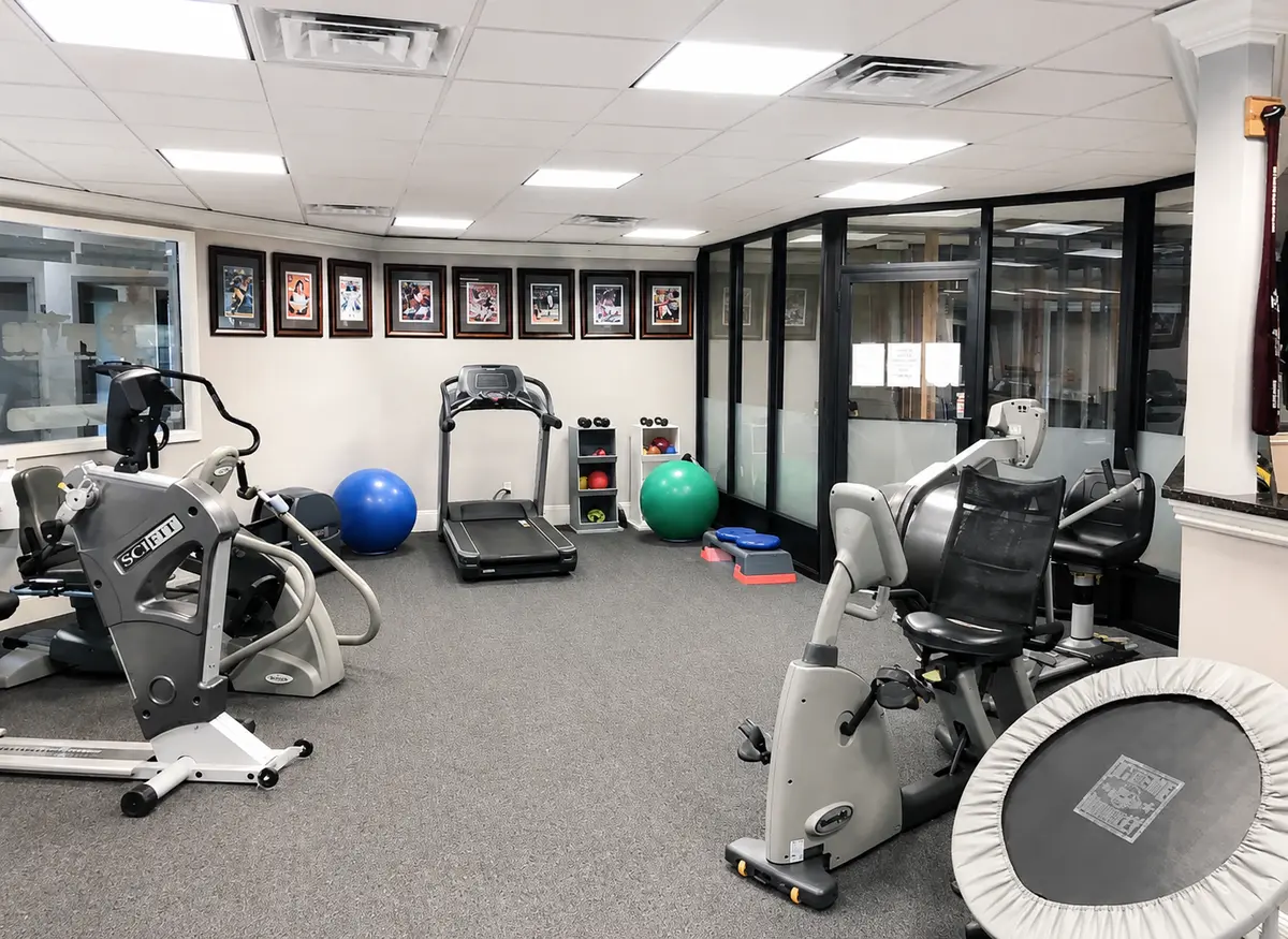 Rehabilitation area at the Deer Park office